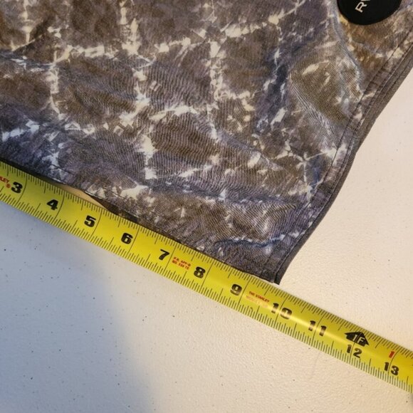 RVCA Sanur Gray Swim Trunks Board Shorts Swim Swimsuit Size 32 Beach - Picture 10 of 11